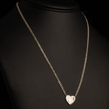 NARCAR HEART CHAIN 14K - OPULENZZA