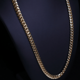 SOLID MIAMI CUBAN LINK CHAIN 10 KT (USA) - OPULENZZA