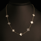 NACAR CLOVER CHAIN 14K - OPULENZZA