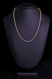 ROPE CHAIN IN 10K, SOLID, YELLOW GOLD - OPULENZZA