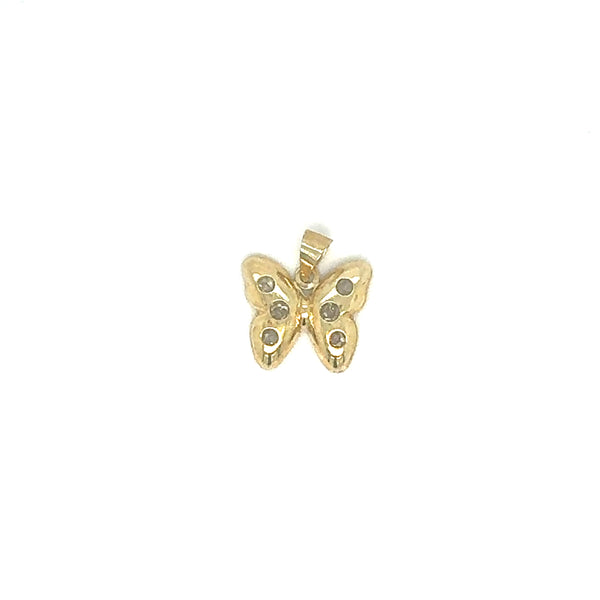 BUTTERFLY PENDANT 10 KT