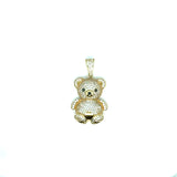 HOLLOW BEAR PENDANT 14 KT