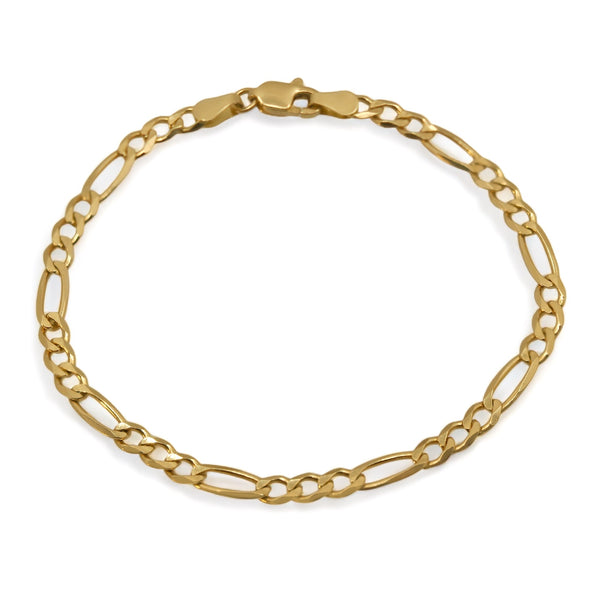 SOLID FIGARO BRACELET 14 KT