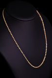 ROPE CHAIN IN 10K, SOLID, YELLOW GOLD - OPULENZZA